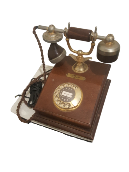 luxury retro antique phone vintage corded telephone