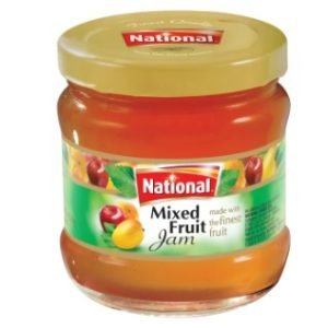 national mixed fruit jam 200g