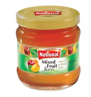 national mixed fruit jam 200g